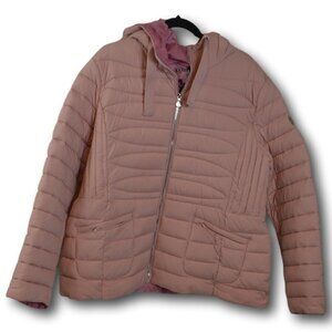 Bernardo Pink Padded Short Jacket / Coat 2XL